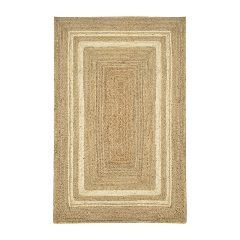 Χαλί Mazir Inart μπεζ-εκρού γιούτα 120x180x1εκ Χαλί Mazir Inart μπεζ-εκρού γιούτα 120x180x1εκ