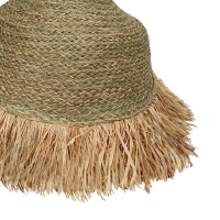 Φωτιστικό οροφής Boher Inart seagrass σε φυσική απόχρωση Φ33x76εκ Φωτιστικό οροφής Boher Inart seagrass σε φυσική απόχρωση Φ33x76εκ