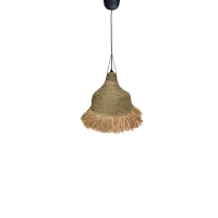 Φωτιστικό οροφής Boher Inart seagrass σε φυσική απόχρωση Φ33x76εκ Φωτιστικό οροφής Boher Inart seagrass σε φυσική απόχρωση Φ33x76εκ