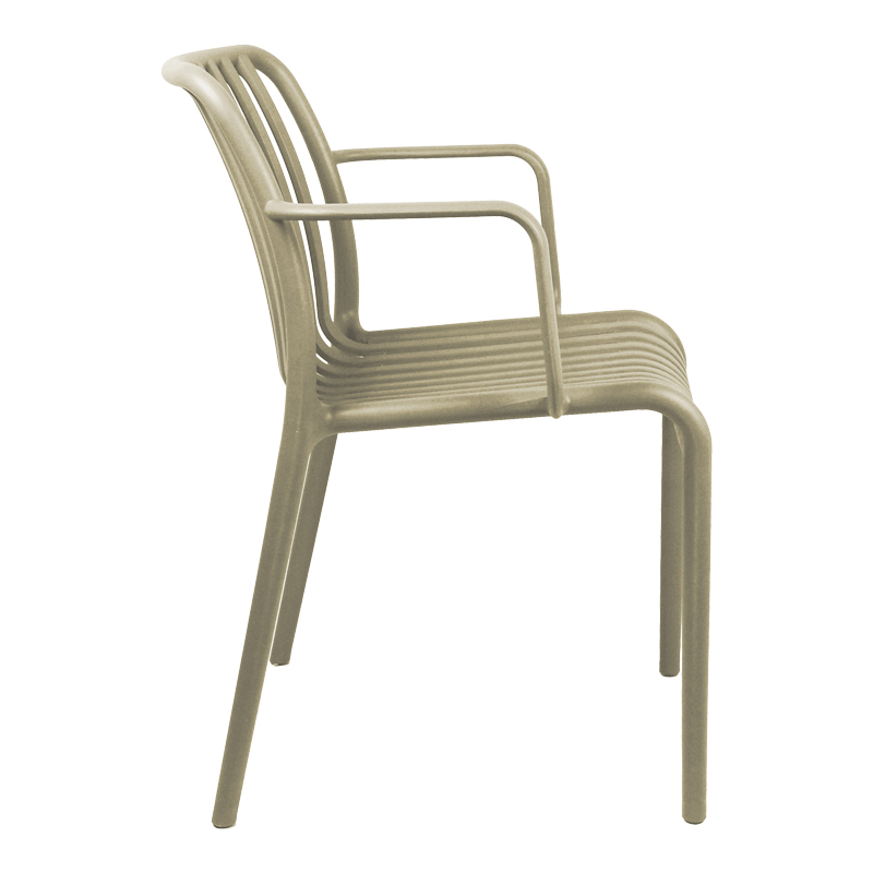 Πολυθρόνα Zoi pakoworld pp cappuccino 54x57.5x79εκ Πολυθρόνα Zoi pakoworld pp cappuccino 54x57.5x79εκ