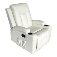 Πολυθρόνα relax Gessel pakoworld PU σε κρεμ απόχρωση 80x90x98εκ Πολυθρόνα relax Gessel pakoworld PU σε κρεμ απόχρωση 80x90x98εκ