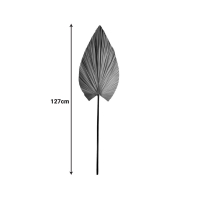 Διακοσμητικό φύλλο Leafen pakoworld φυσικό palm leaf 134εκ Διακοσμητικό φύλλο Leafen pakoworld φυσικό palm leaf 134εκ