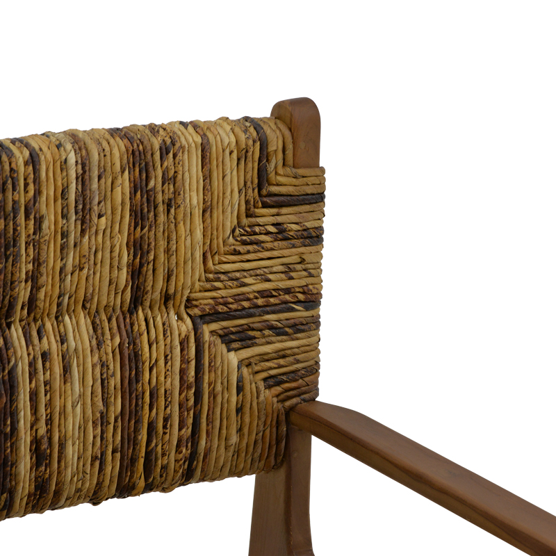 Πολυθρόνα Refane pakoworld φυσικό teak ξύλο-ψάθα 55x60x85εκ Πολυθρόνα Refane pakoworld φυσικό teak ξύλο-ψάθα 55x60x85εκ