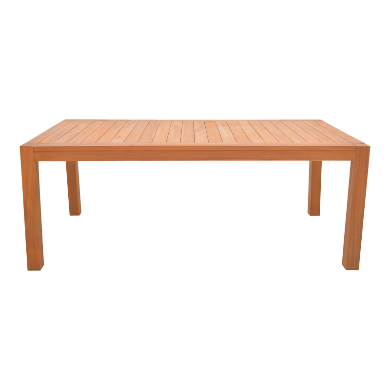 Τραπέζι Vocaly pakoworld teak ξύλο σε φυσική απόχρωση 200x100x75εκ Τραπέζι Vocaly pakoworld teak ξύλο σε φυσική απόχρωση 200x100x75εκ