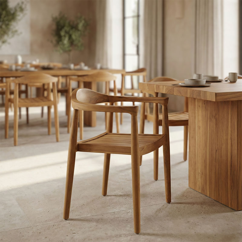 Πολυθρόνα Ganny pakoworld teak ξύλο σε φυσική απόχρωση 59x56x71εκ Πολυθρόνα Ganny pakoworld teak ξύλο σε φυσική απόχρωση 59x56x71εκ