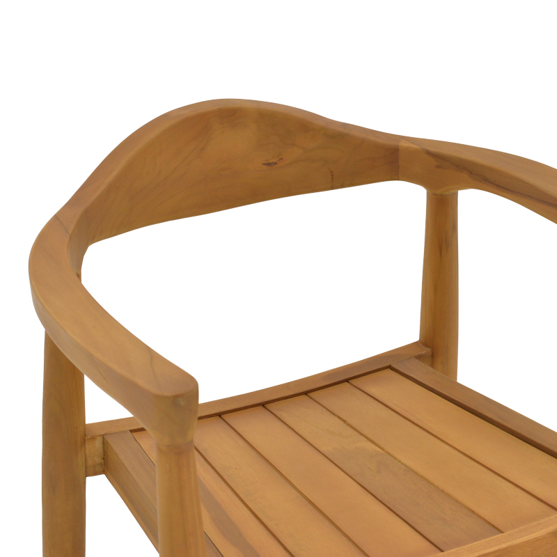 Πολυθρόνα Ganny pakoworld teak ξύλο σε φυσική απόχρωση 59x56x71εκ Πολυθρόνα Ganny pakoworld teak ξύλο σε φυσική απόχρωση 59x56x71εκ
