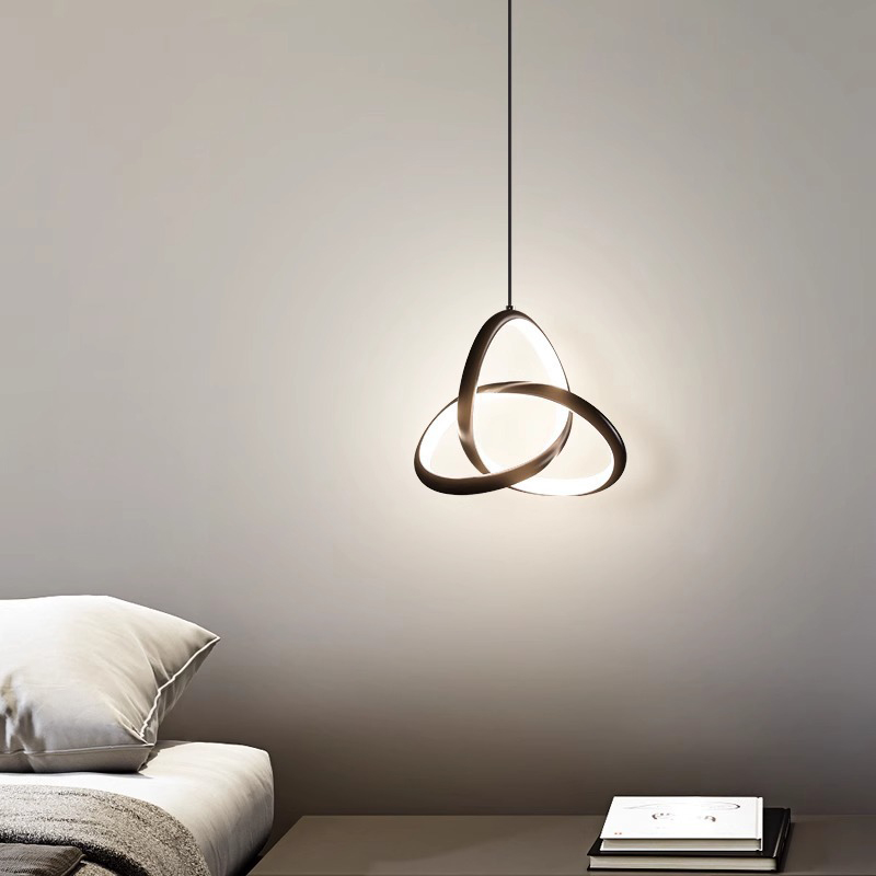 Φωτιστικό οροφής Trinity pakoworld led μέταλλο μαύρο Φ22x100εκ Φωτιστικό οροφής Trinity pakoworld led μέταλλο μαύρο Φ22x100εκ