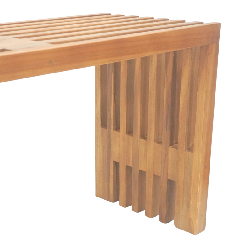Παγκάκι Zen pakoworld teak ξύλο σε φυσική απόχρωση 140x35x48εκ Παγκάκι Zen pakoworld teak ξύλο σε φυσική απόχρωση 140x35x48εκ