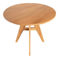 Τραπέζι Cadrada pakoworld teak ξύλο σε φυσική απόχρωση Φ80x76εκ Τραπέζι Cadrada pakoworld teak ξύλο σε φυσική απόχρωση Φ80x76εκ