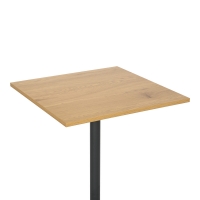 Τραπέζι Nerobian pakoworld mdf σε sonoma απόχρωση 60x60x75εκ Τραπέζι Nerobian pakoworld mdf σε sonoma απόχρωση 60x60x75εκ