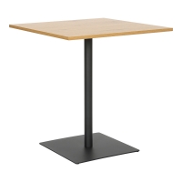 Τραπέζι Nerobian pakoworld mdf σε sonoma απόχρωση 70x70x75εκ Τραπέζι Nerobian pakoworld mdf σε sonoma απόχρωση 70x70x75εκ