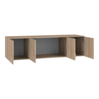 Πατάρι ντουλάπας Royal pakoworld τετράφυλλο sonoma 200x58x53εκ Πατάρι ντουλάπας Royal pakoworld τετράφυλλο sonoma 200x58x53εκ