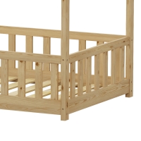 Παιδικό κρεβάτι Callan τ. Montessori με κιγκλίδωμα pakoworld ξύλο πεύκου σε φυσική απόχρωση 90x190εκ Παιδικό κρεβάτι Callan τ. Montessori με κιγκλίδωμα pakoworld ξύλο πεύκου σε φυσική απόχρωση 90x190εκ