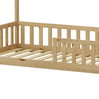 Παιδικό κρεβάτι Callan τ. Montessori με κιγκλίδωμα pakoworld ξύλο πεύκου σε φυσική απόχρωση 90x190εκ Παιδικό κρεβάτι Callan τ. Montessori με κιγκλίδωμα pakoworld ξύλο πεύκου σε φυσική απόχρωση 90x190εκ