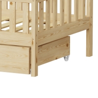 Παιδικό κρεβάτι Piccolo τ.Montessori με 2 συρτάρια pakoworld ξύλο πεύκου σε φυσική απόχρωση 90x190εκ Παιδικό κρεβάτι Piccolo τ.Montessori με 2 συρτάρια pakoworld ξύλο πεύκου σε φυσική απόχρωση 90x190εκ