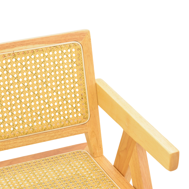 Πολυθρόνα Winslow pakoworld rubberwood-rattan σε φυσική απόχρωση 51x54x80εκ Πολυθρόνα Winslow pakoworld rubberwood-rattan σε φυσική απόχρωση 51x54x80εκ