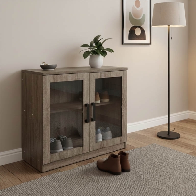 Παπουτσοθήκη-ντουλάπι Sapato pakoworld σε oak απόχρωση 80x40x80εκ Παπουτσοθήκη-ντουλάπι Sapato pakoworld σε oak απόχρωση 80x40x80εκ