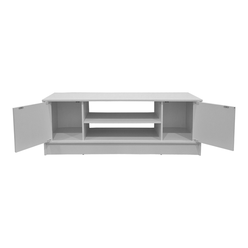 Έπιπλο τηλεόρασης Sasa pakoworld λευκό 120x35x41.5εκ Έπιπλο τηλεόρασης Sasa pakoworld λευκό 120x35x41.5εκ