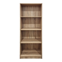 Βιβλιοθήκη Kendy pakoworld sonoma 60x30x167εκ Βιβλιοθήκη Kendy pakoworld sonoma 60x30x167εκ