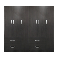 Ντουλάπα εξάφυλλη Athos pakoworld wenge 180x42x180εκ Ντουλάπα εξάφυλλη Athos pakoworld wenge 180x42x180εκ