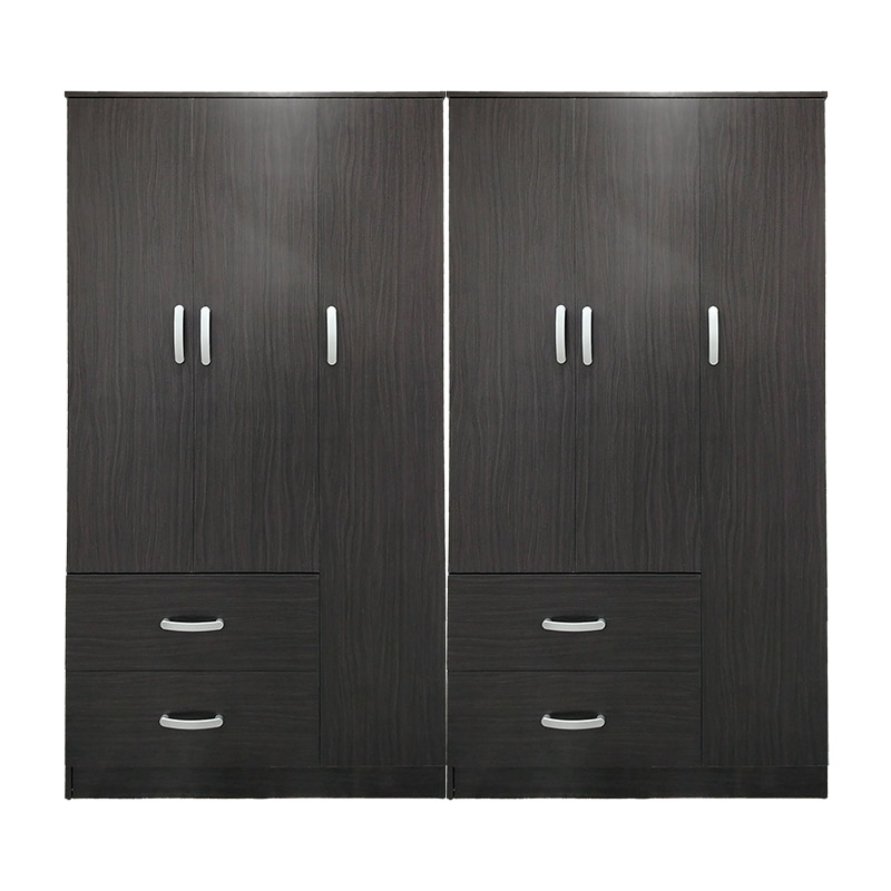 Ντουλάπα εξάφυλλη Athos pakoworld wenge 180x42x180εκ Ντουλάπα εξάφυλλη Athos pakoworld wenge 180x42x180εκ