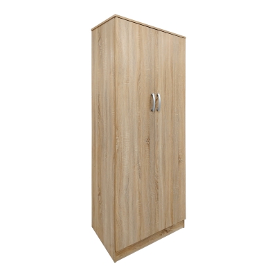 Ντουλάπα τετράφυλλη με πατάρι Athos Ι pakoworld sonoma 160x42x240εκ Ντουλάπα τετράφυλλη με πατάρι Athos Ι pakoworld sonoma 160x42x240εκ