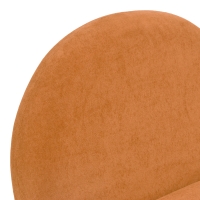 Πολυθρόνα Zenny pakoworld υφασμα terracotta 64x85x68εκ Πολυθρόνα Zenny pakoworld υφασμα terracotta 64x85x68εκ