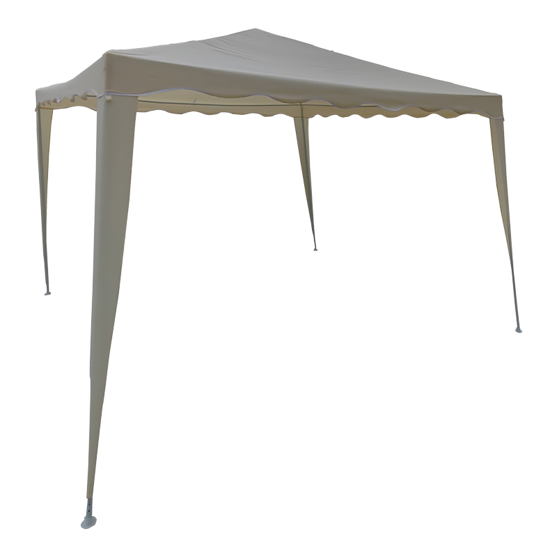 Κιόσκι Gazebo pakoworld μεταλλικός σκελετός - ύφασμα μπεζ 3x3m Κιόσκι Gazebo pakoworld μεταλλικός σκελετός - ύφασμα μπεζ 3x3m