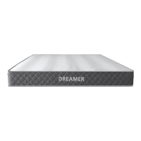Στρώμα Dreamer pakoworld pocket spring διπλής όψης 20cm 160x200εκ