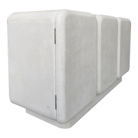 Μπουφές Kooldio pakoworld mdf λευκό 120x37.5x69εκ Μπουφές Kooldio pakoworld mdf λευκό 120x37.5x69εκ