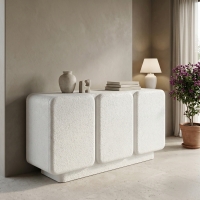 Μπουφές Kooldio pakoworld mdf λευκό 120x37.5x69εκ Μπουφές Kooldio pakoworld mdf λευκό 120x37.5x69εκ