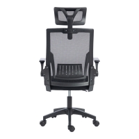 Καρέκλα γραφείου Plymot pakoworld mesh χρώμα μαύρο 48x58x112-122εκ Καρέκλα γραφείου Plymot pakoworld mesh χρώμα μαύρο 48x58x112-122εκ