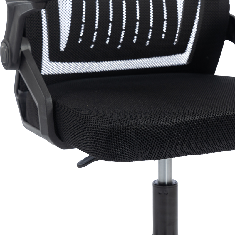 Καρέκλα γραφείου Plymot pakoworld mesh χρώμα μαύρο 48x58x112-122εκ Καρέκλα γραφείου Plymot pakoworld mesh χρώμα μαύρο 48x58x112-122εκ