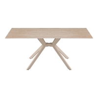 Τραπέζι Olven pakoworld sintered stone σε όψη τραβερτίνας 180x90x75εκ Τραπέζι Olven pakoworld sintered stone σε όψη τραβερτίνας 180x90x75εκ