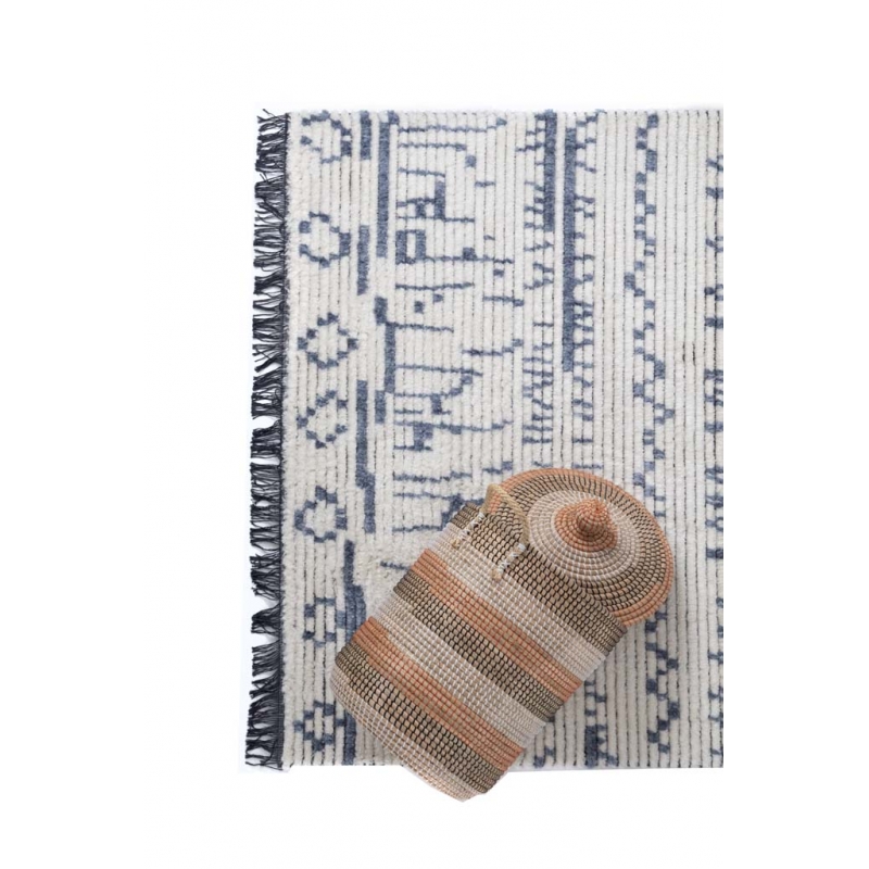 Χαλί Iris 191 CREAM BLUE Royal Carpet - 67 x 220 cm