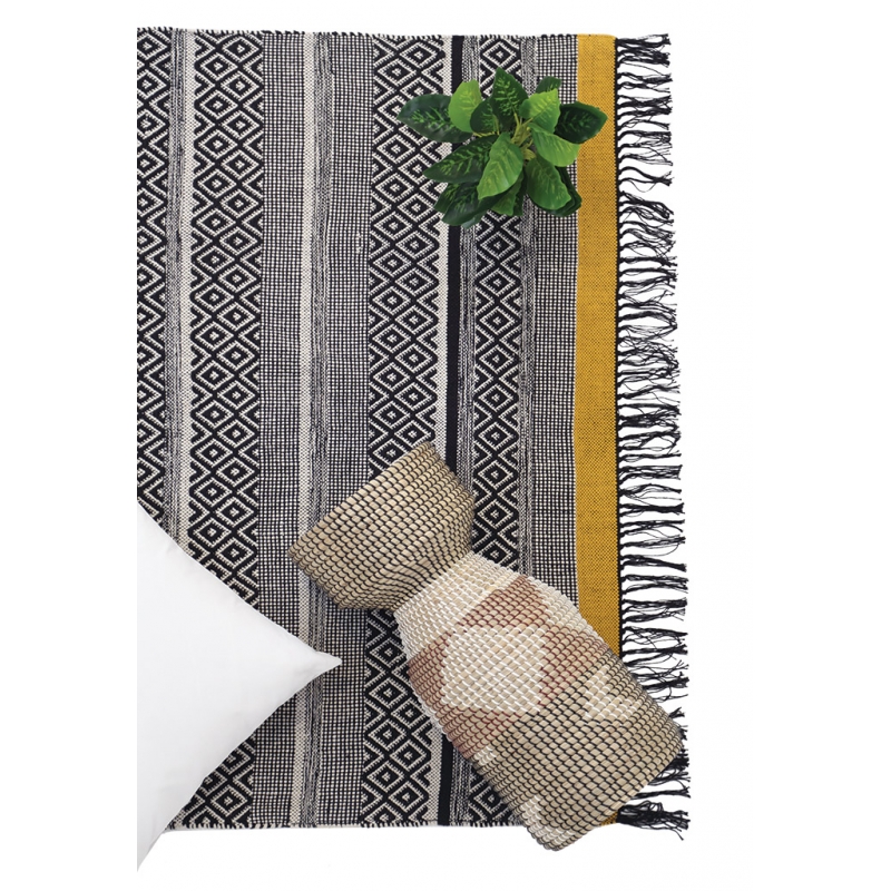 Χαλί Urban Cotton Kilim Amelia Chai Tea Royal Carpet - 70 x 140 cm