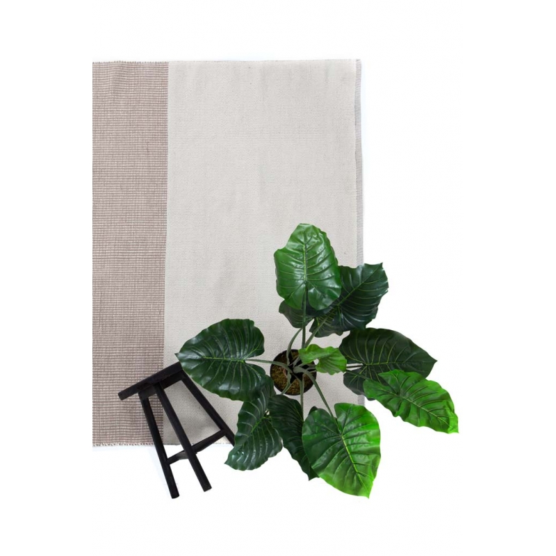 Χαλί Urban Cotton Kilim Arissa Taupe Royal Carpet - 70 x 140 cm Χαλί Urban Cotton Kilim Arissa Taupe Royal Carpet - 70 x 140 cm