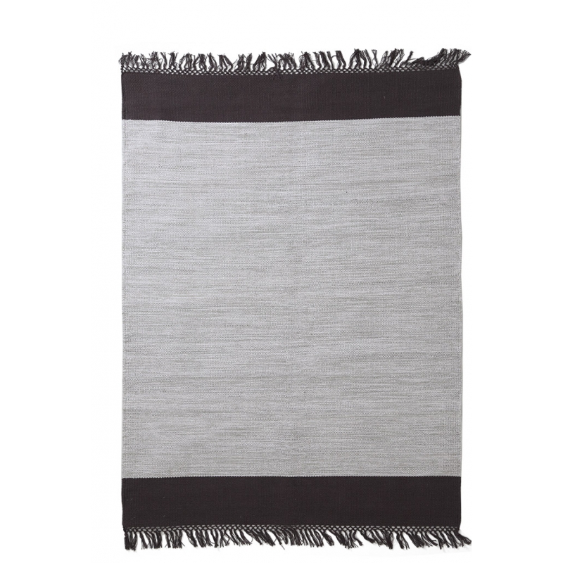 Χαλί Urban Cotton Kilim Flitter Black Royal Carpet - 130 x 190 cm Χαλί Urban Cotton Kilim Flitter Black Royal Carpet - 130 x 190 cm