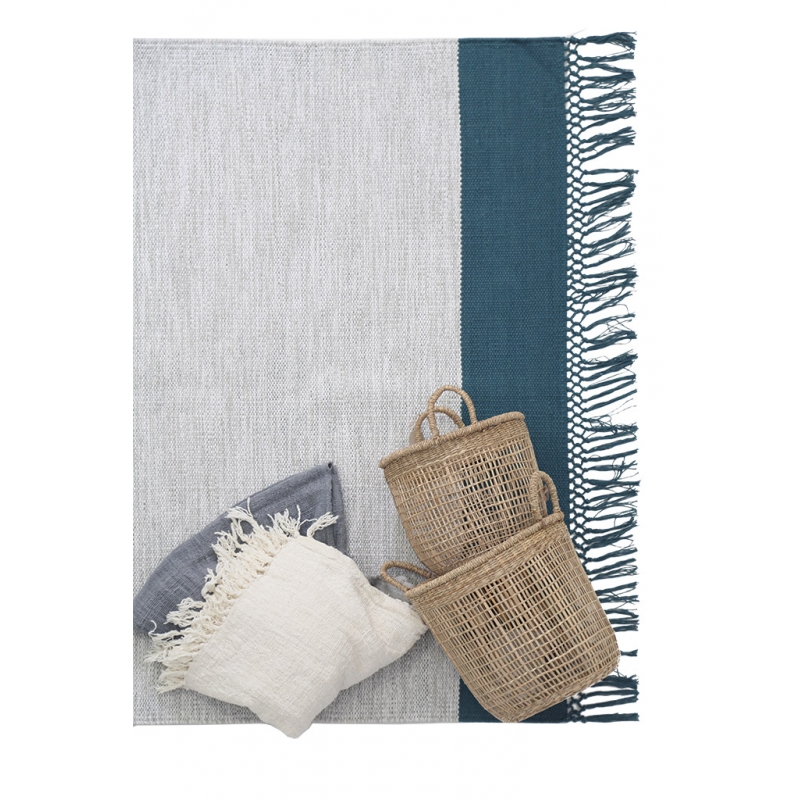 Χαλί Urban Cotton Kilim Flitter Hydro Royal Carpet - 70 x 140 cm Χαλί Urban Cotton Kilim Flitter Hydro Royal Carpet - 70 x 140 cm