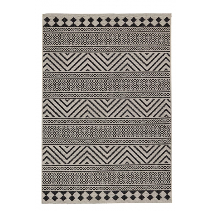 Ψάθα Flox Δ - BLACK 7525W Royal Carpet - 67 x 240 cm